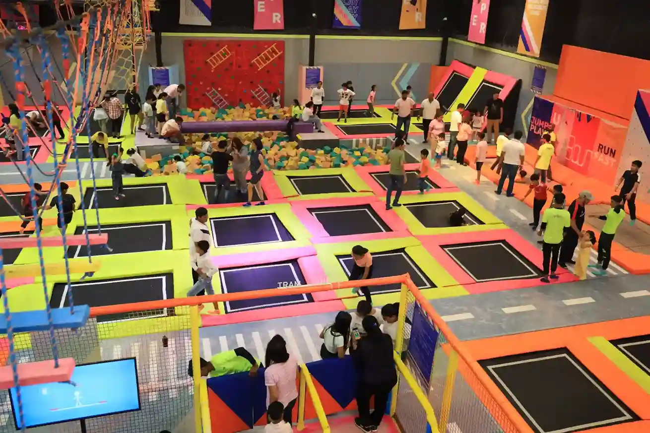 zooper trampoline park adventure zone