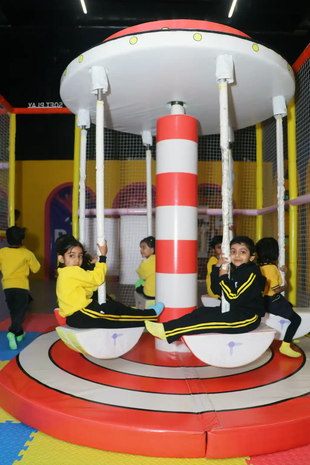 Soft Play Zone in Zooper Trampoline Park