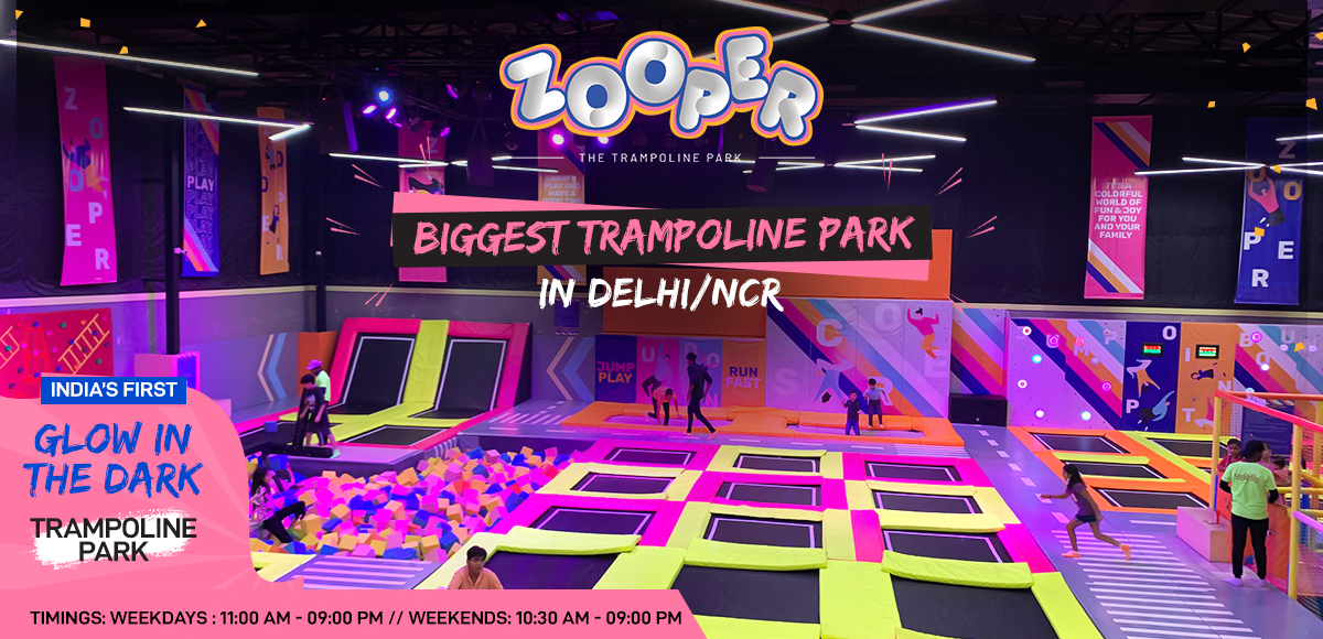 Zooper India Biggest Trampoline Park in Delhi NCR