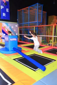 Zooper Trampoline Park play areas