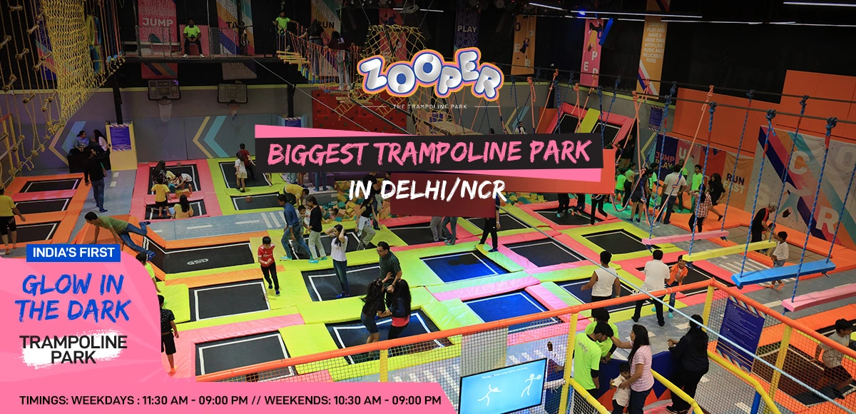 Biggest Trampoline Park in Delhi NCR